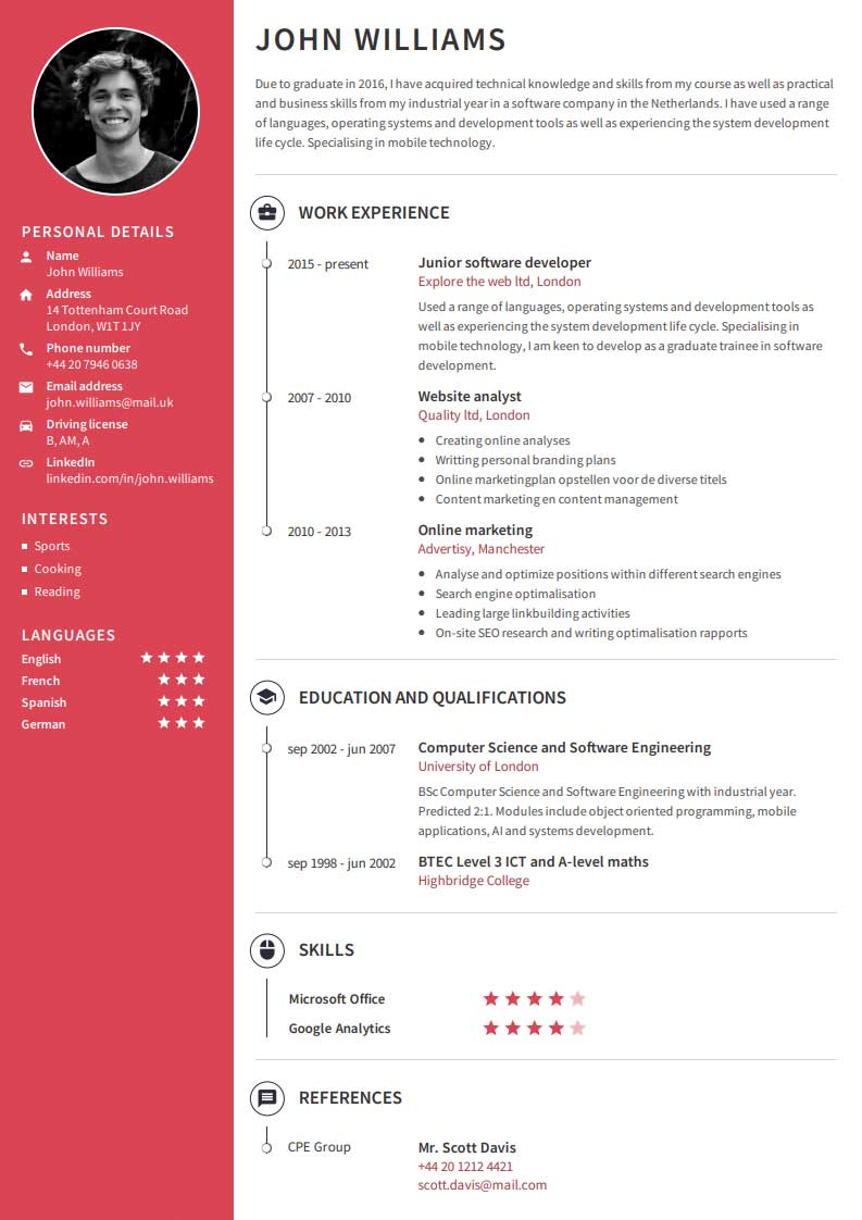 CVMaker - create your professional resume with our builder