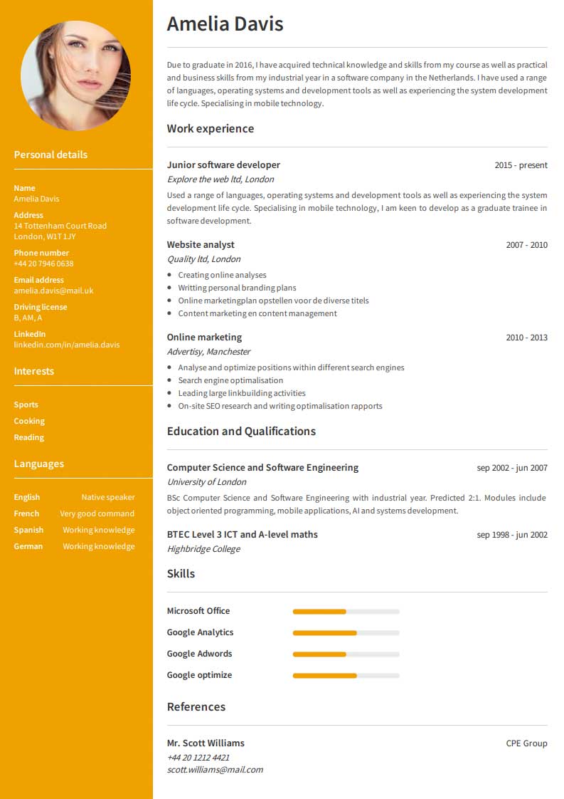 Professional CV Templates for 2024 Create Your Perfect CV